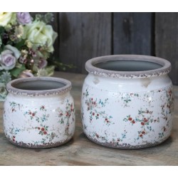 Osłonka W Starym Stylu Chic Antique W Kwiatki Cannes B