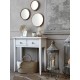 LUSTRO INDUSTRIALNE CHIC ANTIQUE OWALNE
