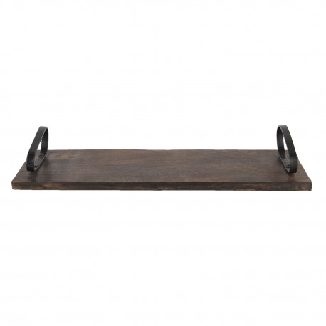 Drewniane Tace w Stylu Farmhouse 3szt. B