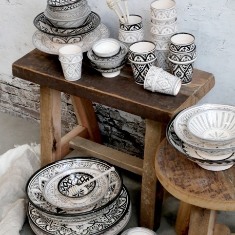 Drewniany Stołek Chic Antique Grimaud A