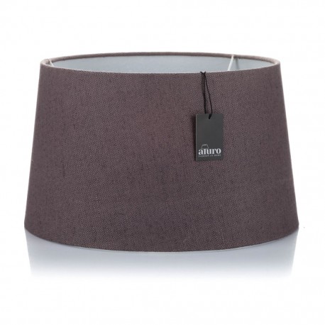 Abażur Aluro Brązowy L
