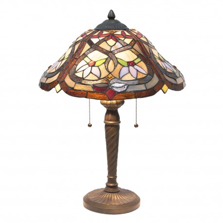 Lampa Tiffany Stołowa E