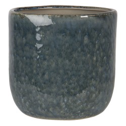 Osłonka Na Doniczkę Niebieska M