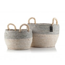 Plecione Kosze Aluro Lecia 2szt.