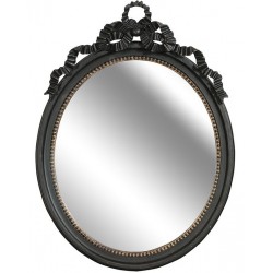 Lustro Belldeco Nero Owal 1 