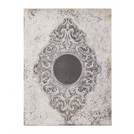 Dekor Ścienny w Stylu Prowansalskim Szary B