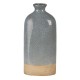 Ceramiczny Wazon Ozdobny Szaroniebieski M