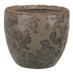 Osłonka Na Doniczkę Prowansalska w Kwiaty M