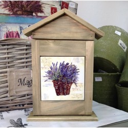 Szafka Na Klucze z Lawendą