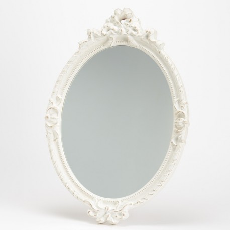 Lustro w Stylu Boho Rattan